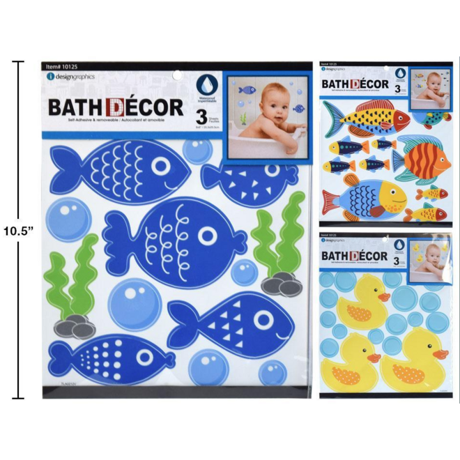 iDesign Bath Stickers